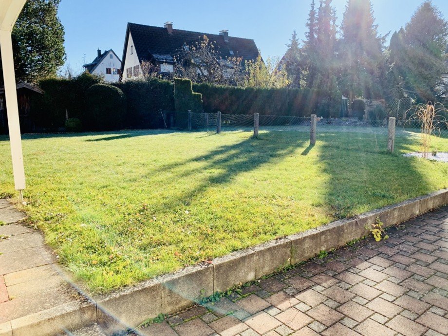 Garten Doppelhaush�lfte Kaufbeuren