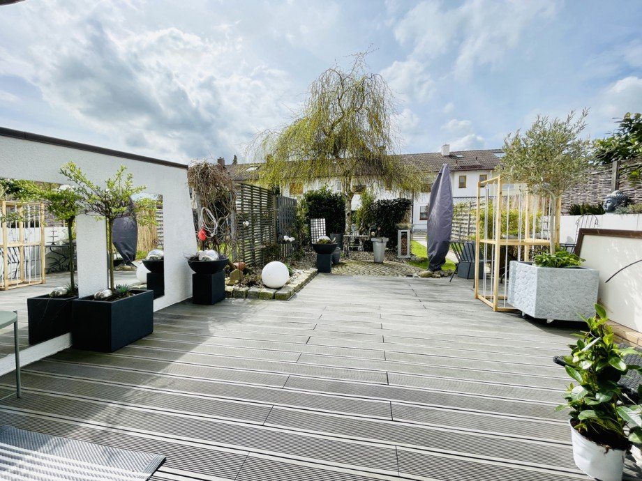 Terrasse Reihenmittelhaus Kaufbeuren