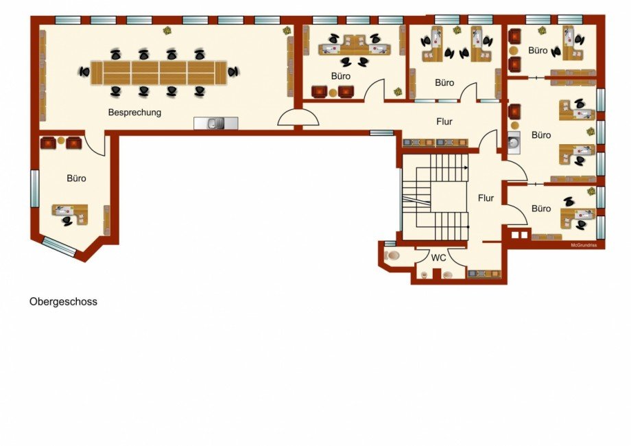 1. Obergeschoss B�rofl�che Kaufbeuren