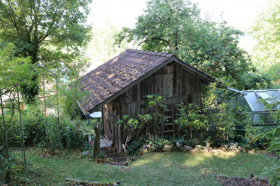 Gartenhaus R�ckseite Einfamilienhaus Kaltental