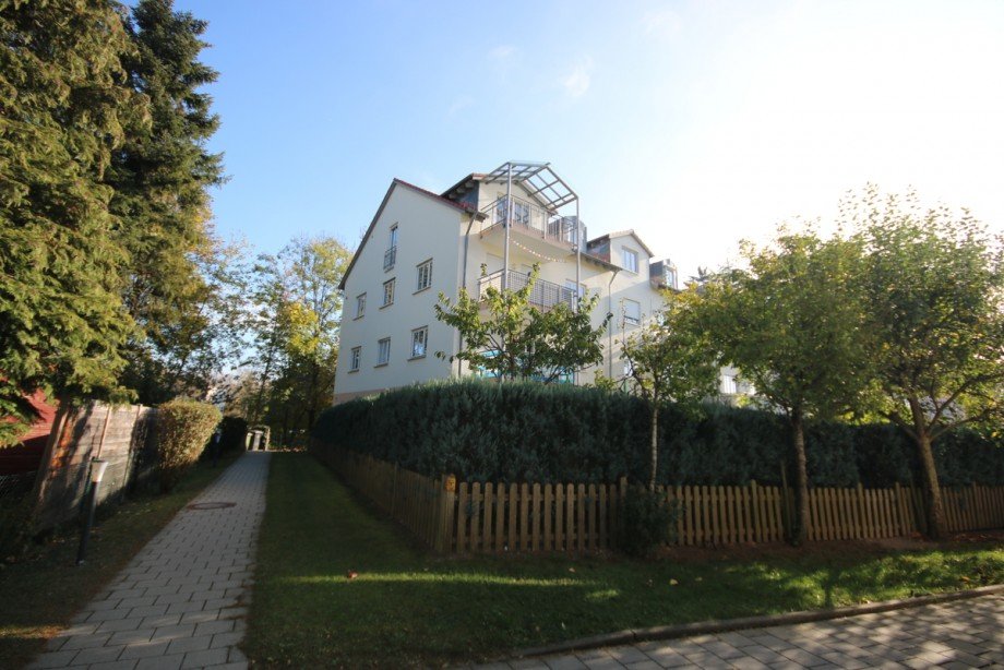 Aussenansicht Dachgeschosswohnung Kaufbeuren