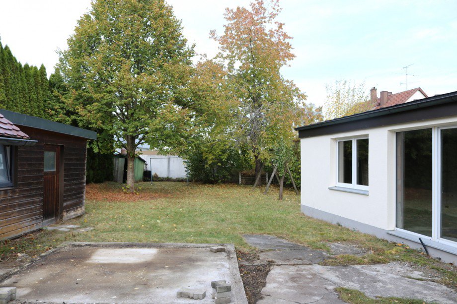Garten Doppelhaush�lfte Kaufbeuren