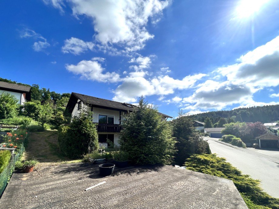 Dach der Garage Einfamilienhaus Oberg�nzburg