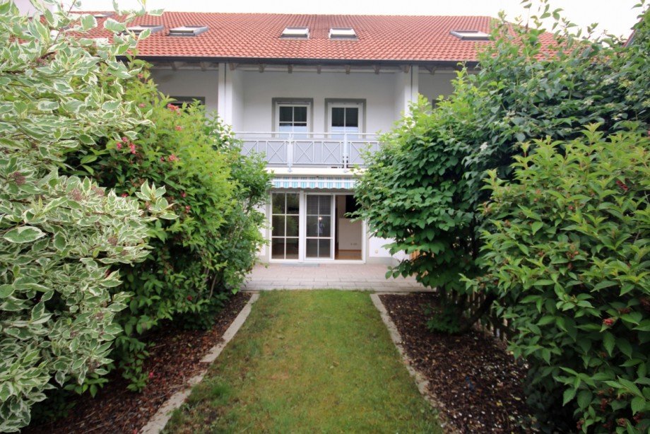 Westansicht Doppelhaush�lfte Buchloe