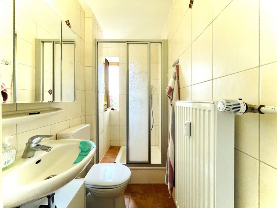 Duschbad 4. OG Zweizimmerwohnung Haus Kaufbeuren