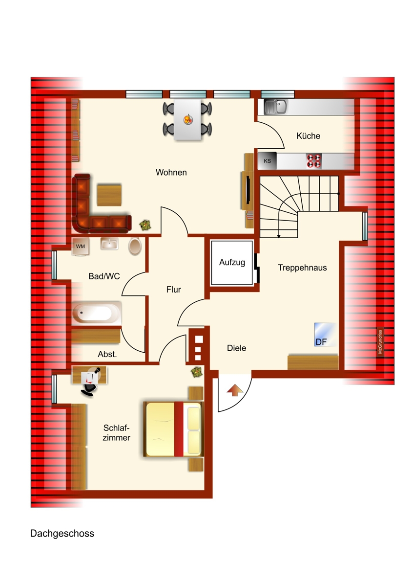 Grundriss Etagenwohnung Kaufbeuren