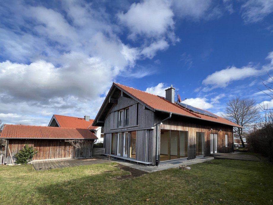 S�dwestansicht Einfamilienhaus Frankenried