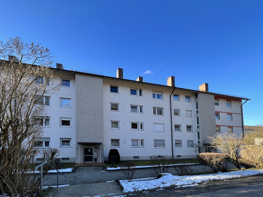 Eingangsseite Etagenwohnung Kaufbeuren