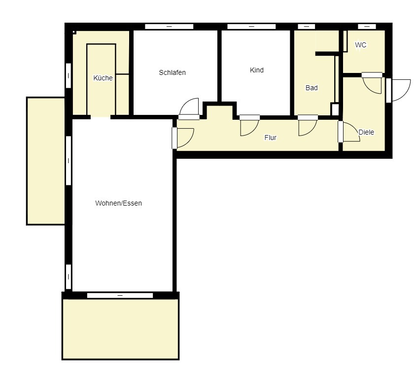 Grundriss Etagenwohnung Aitrang