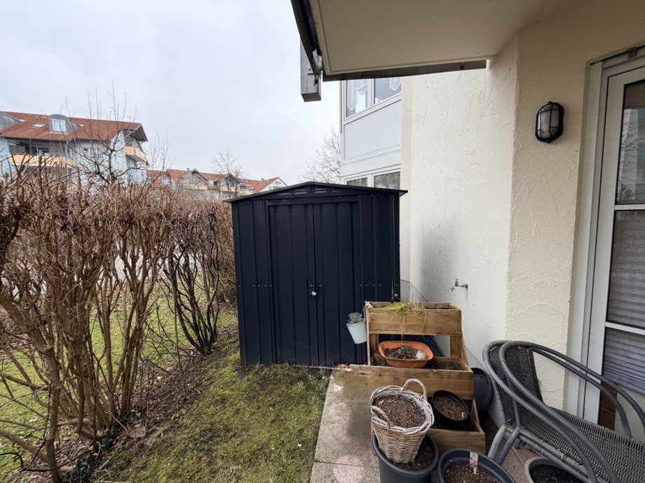 Terrasse Erdgeschosswohnung Kaufbeuren