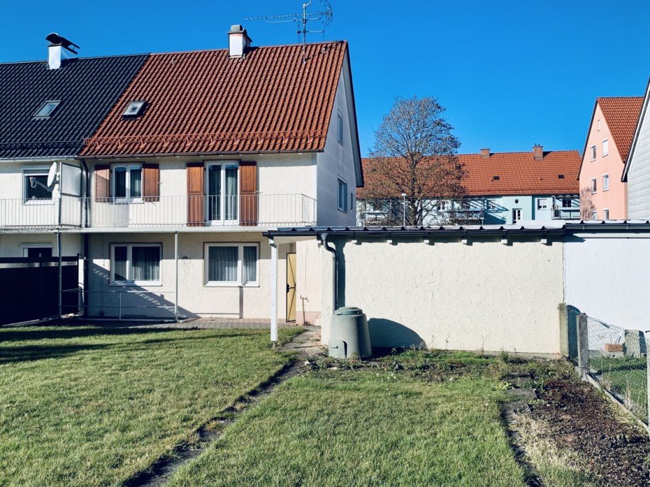 Hausansicht Doppelhaush�lfte Kaufbeuren