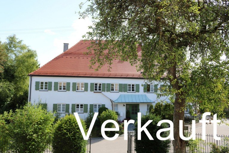 verkauft Irsee - Irsee Dorf Mehrfamilienhaus Verkauft - Mehrfamilienhaus in Irsee mit insgesamt 4 Wohnungen + 4 Garagen