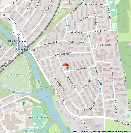 Eichenstra�e 9 Reihenmittelhaus Kaufbeuren