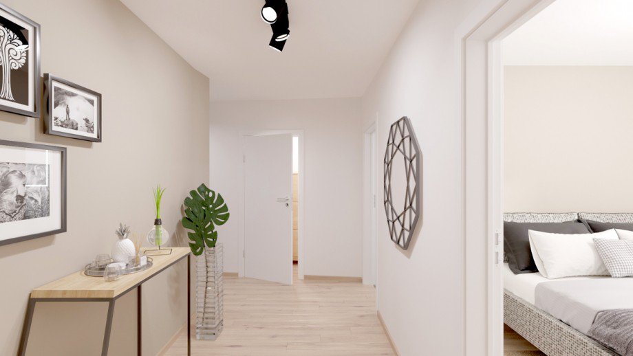 Flur Erdgeschosswohnung Aitrang