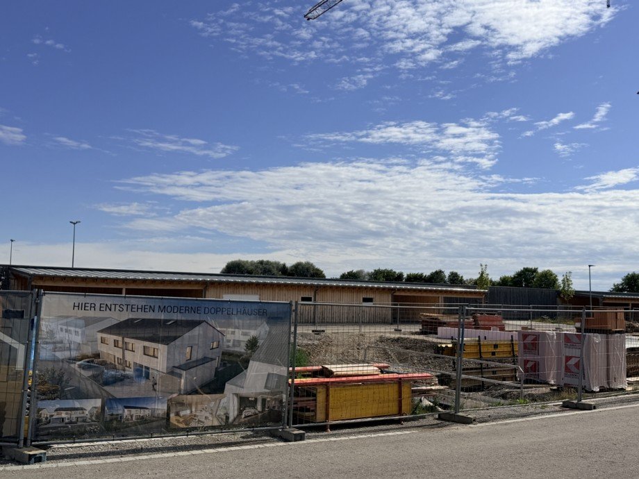 Baufortschritt Doppelhaush�lfte Zellerberg