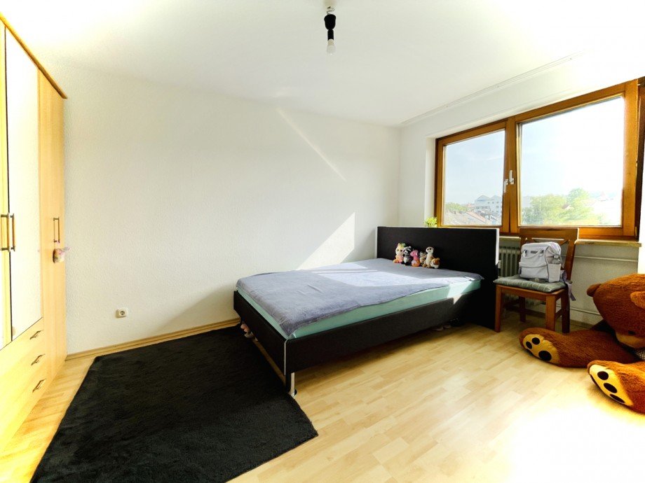 Schlafzimmer 4. OG - Zweizimmerwohnung Haus Kaufbeuren