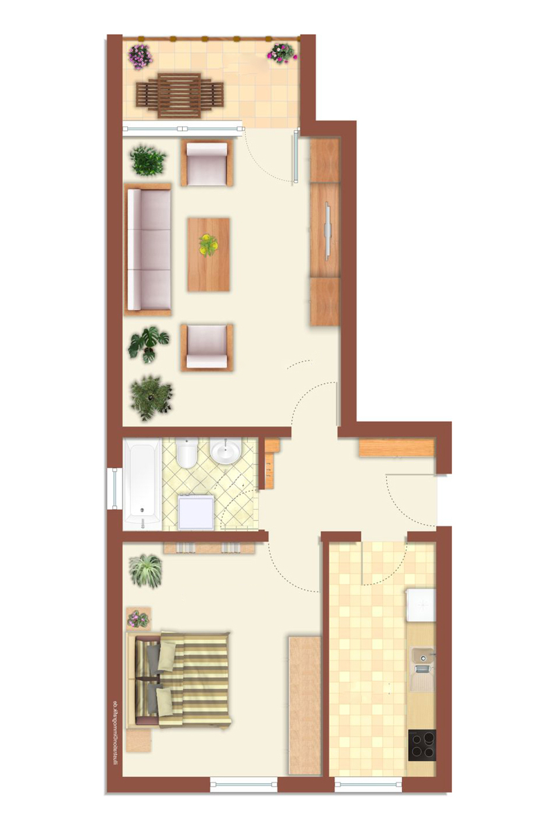 Grundriss Etagenwohnung Kaufbeuren