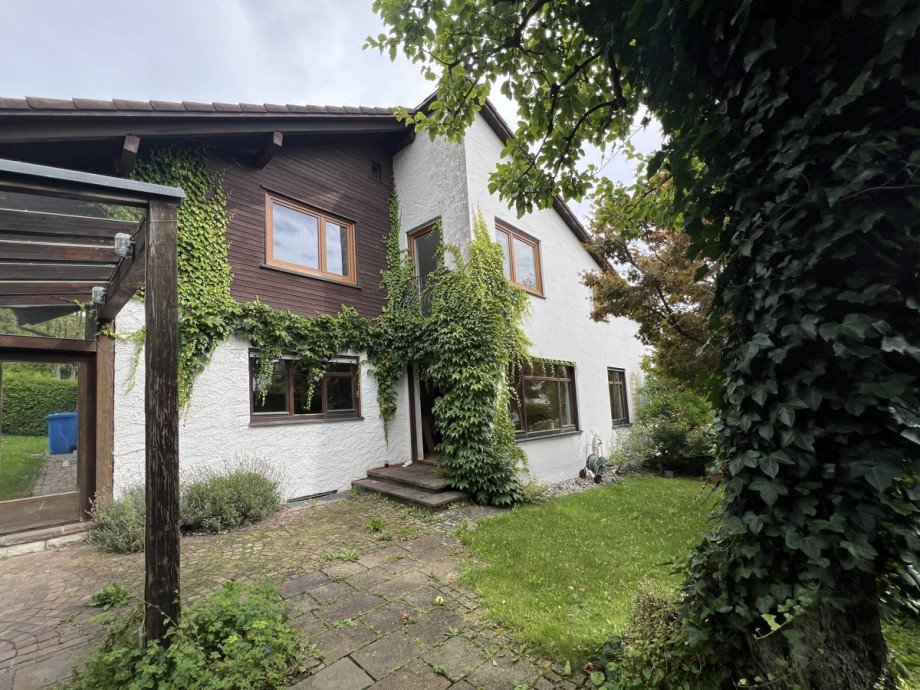 �berdachter Freisitz Terrasse Einfamilienhaus Kaufbeuren