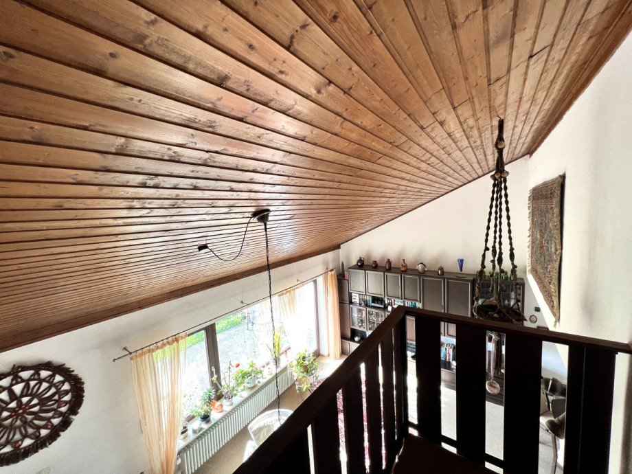 Blick vom Podest Reihenmittelhaus Biessenhofen