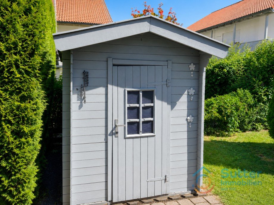 Gartenh�tte Doppelhaush�lfte Kaufbeuren