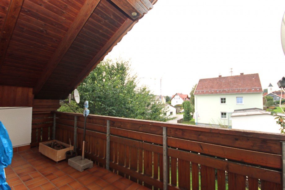 Balkon Zweifamilienhaus Osterzell
