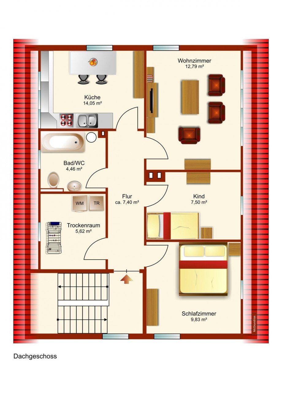 Grundriss Etagenwohnung Kaufbeuren