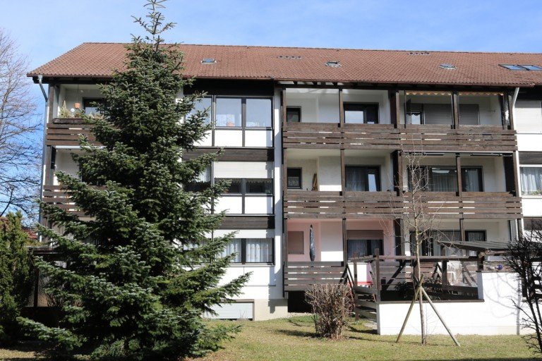 S�dansicht Marktoberdorf - Marktoberdorf Etagenwohnung 2 Zimmer-Eigentumswohnung zur Kapitalanlage