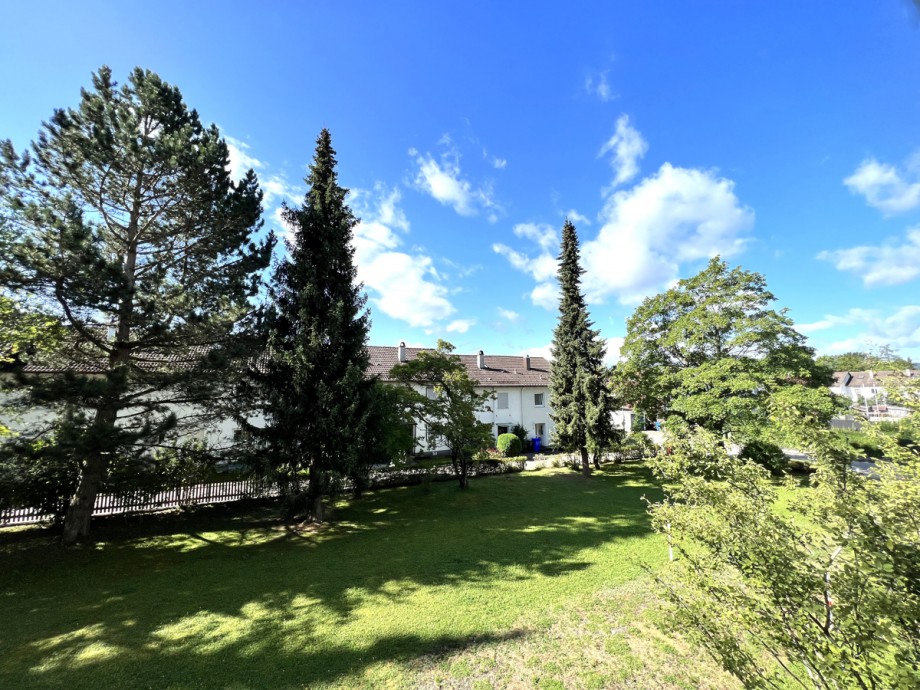 Blick vom Balkon Etagenwohnung Kaufbeuren