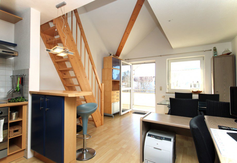 Wohnzimmer Maisonettewohnung Kaufbeuren