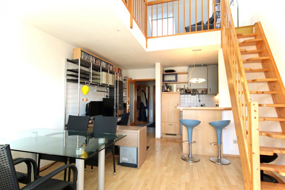 Wohnzimmer Maisonettewohnung Kaufbeuren