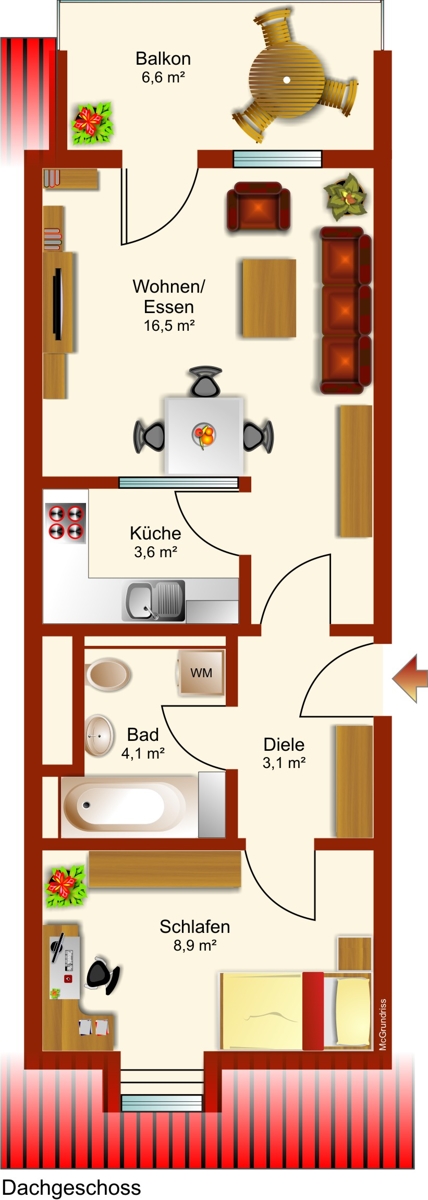 Grundriss Maisonettewohnung Kaufbeuren
