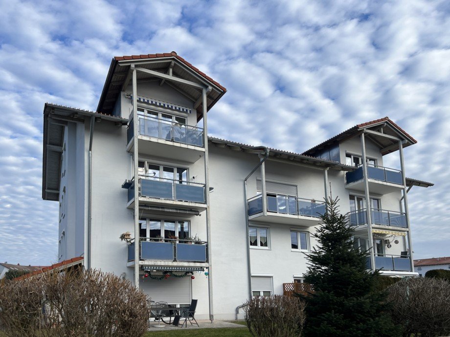 Westansicht Etagenwohnung Kaufbeuren