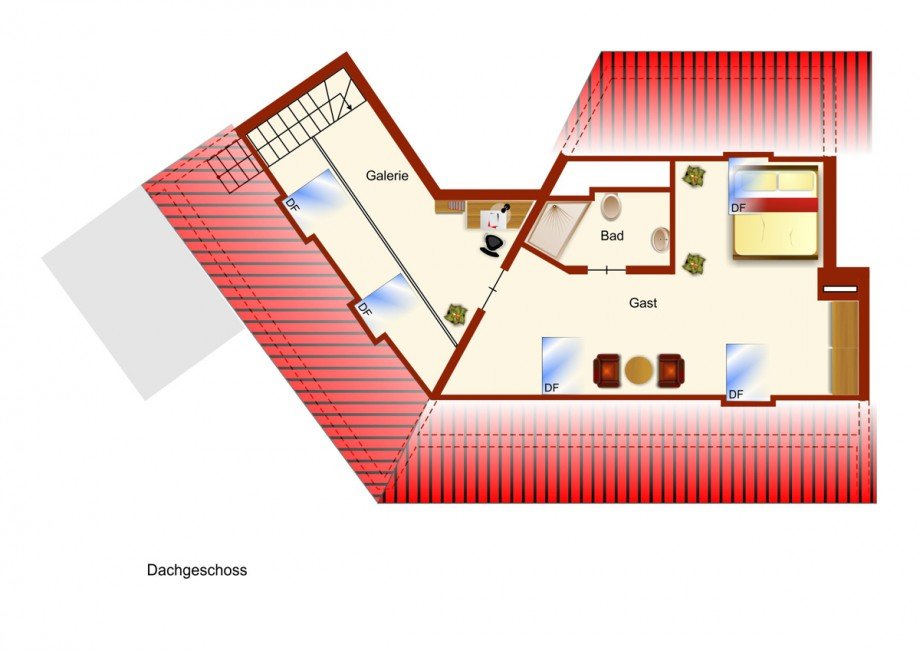Dachgeschoss Maisonettewohnung Kaufbeuren