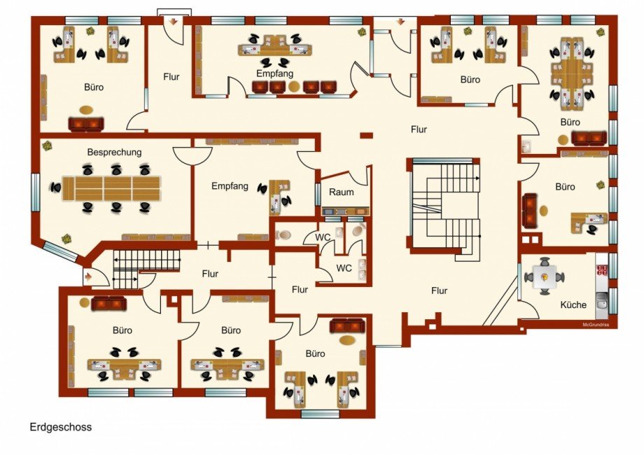 Erdgeschoss B�rofl�che Kaufbeuren