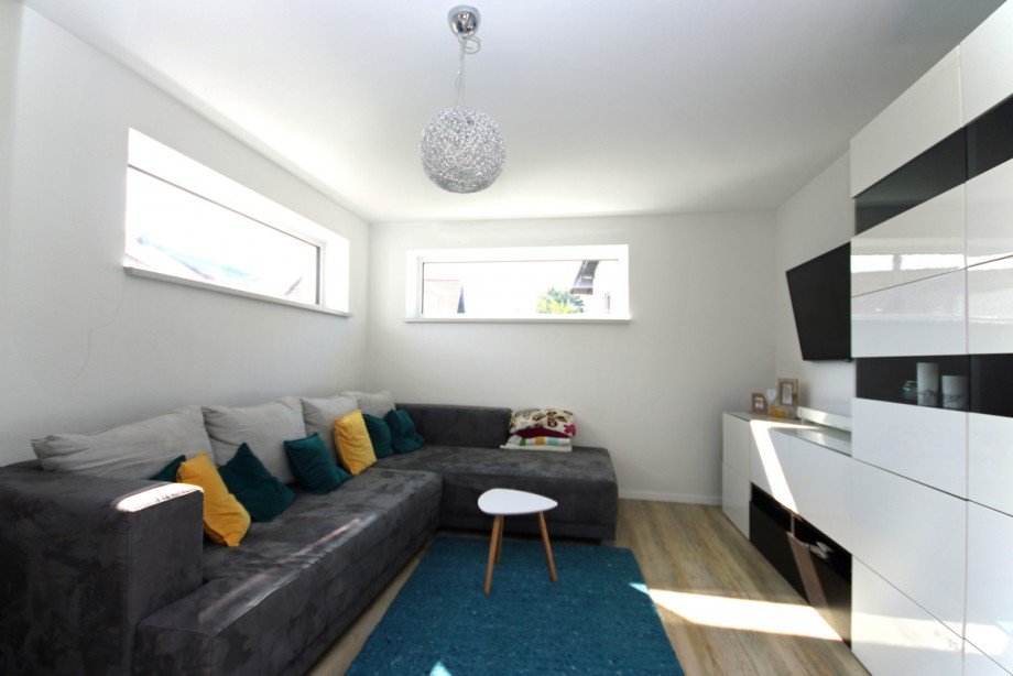 gem�tliches Wohnzimmer Zweifamilienhaus St�tten am Auerberg