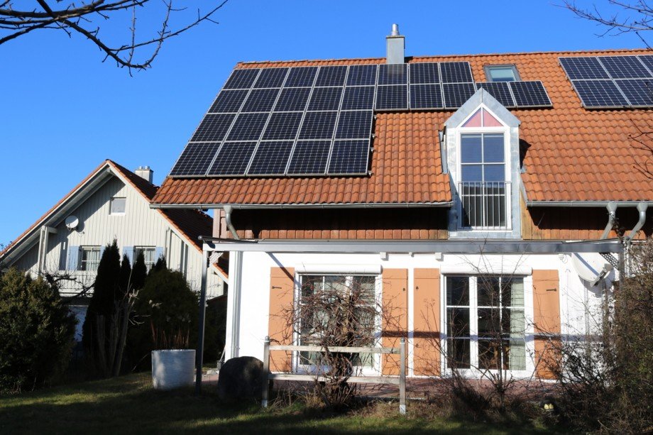 S�dansicht Doppelhaush�lfte Kaufbeuren