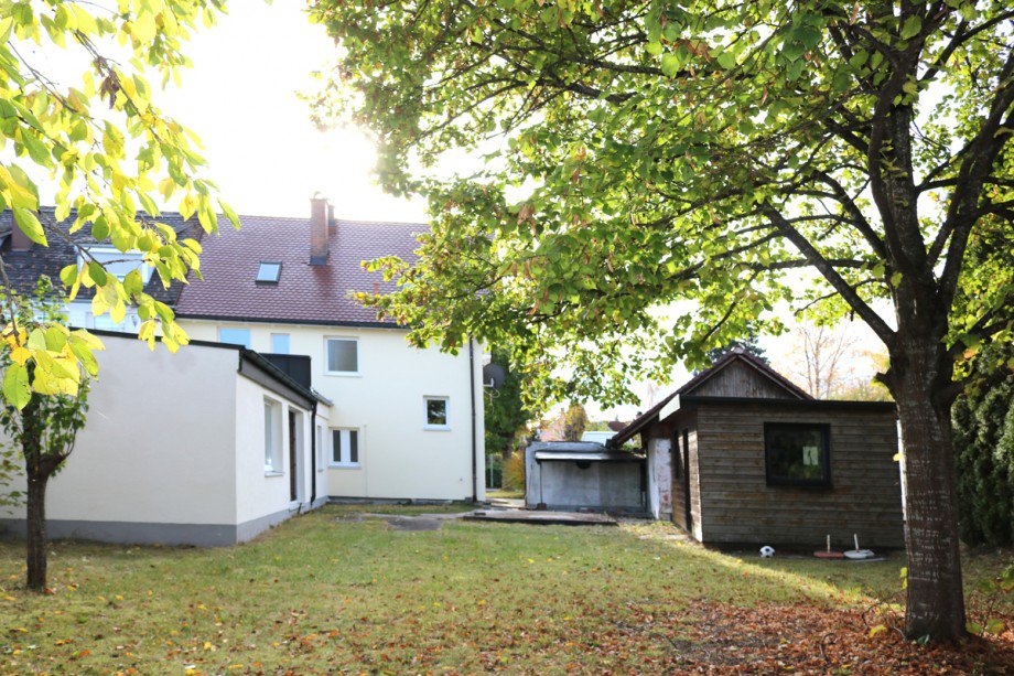 Garten Doppelhaush�lfte Kaufbeuren