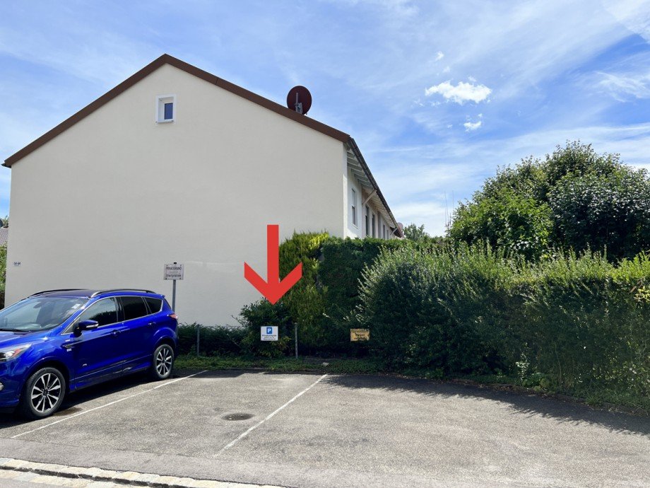 PKW-Stellplatz Reihenmittelhaus Kaufbeuren