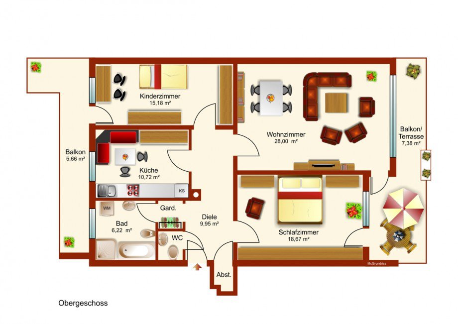 Grundriss Etagenwohnung Kaufbeuren