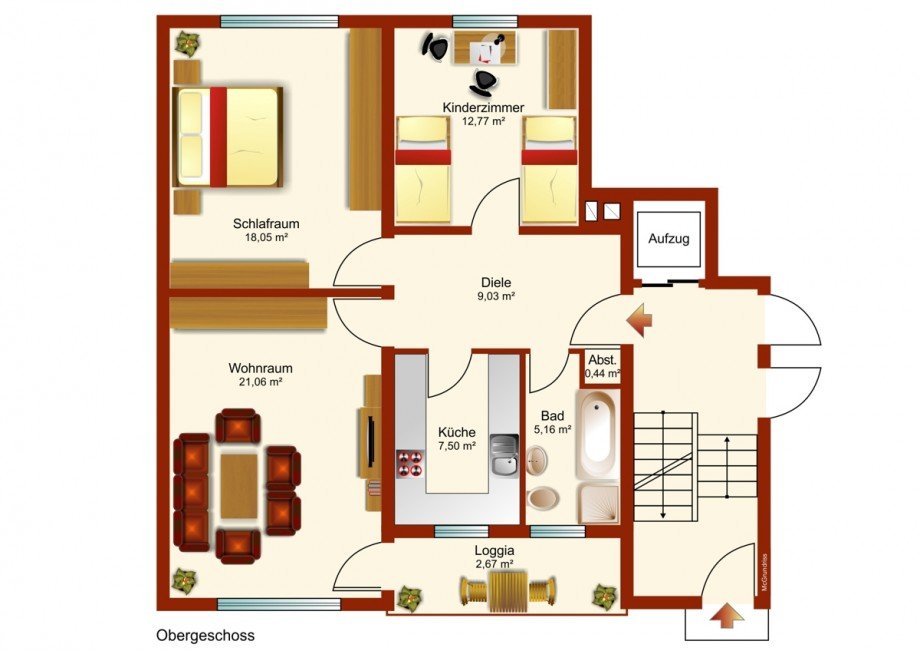 Grundriss Etagenwohnung Kaufbeuren