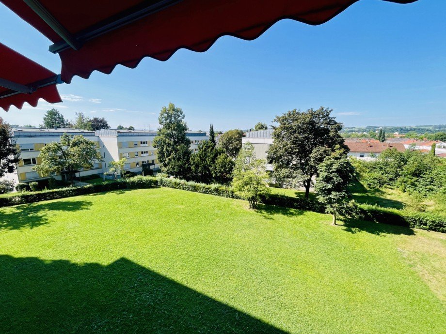 Blick vom Westbalkon Etagenwohnung Kaufbeuren