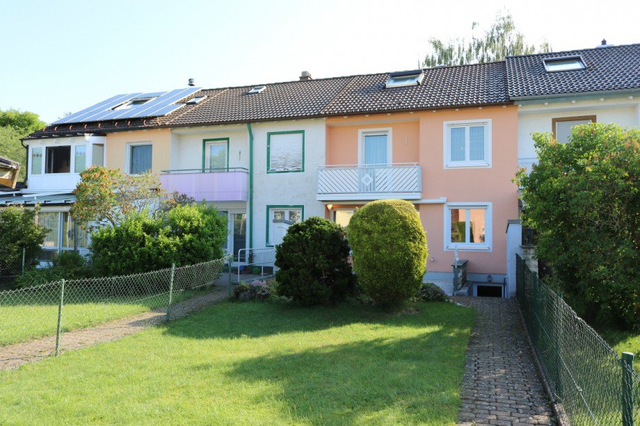Gartenseite Reihenmittelhaus Kaufbeuren