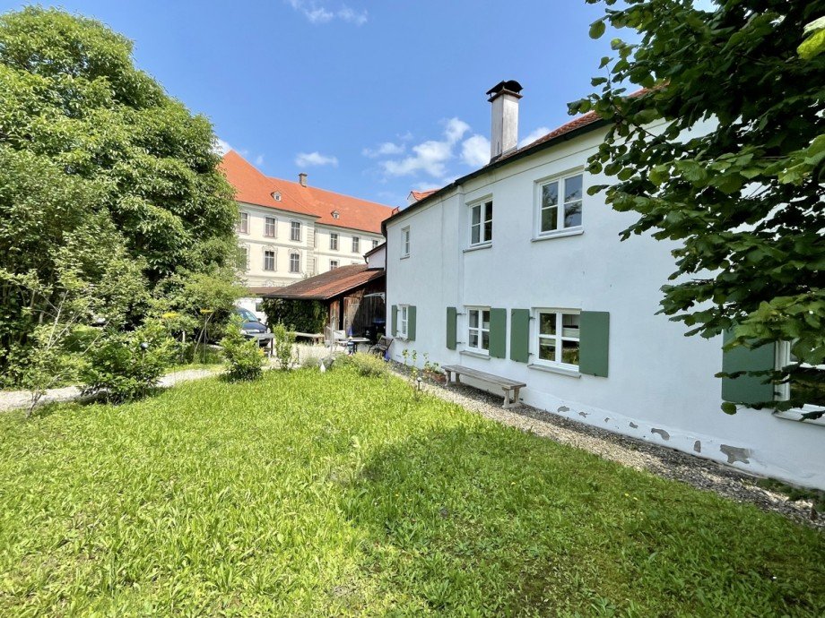 Garten Doppelhaush�lfte Ottobeuren