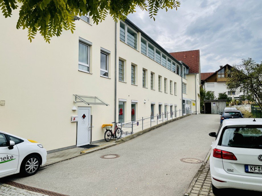 Eingang Nordseite Etagenwohnung Kaufbeuren