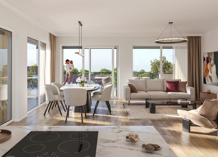 Wohnen Etagenwohnung Zellerberg