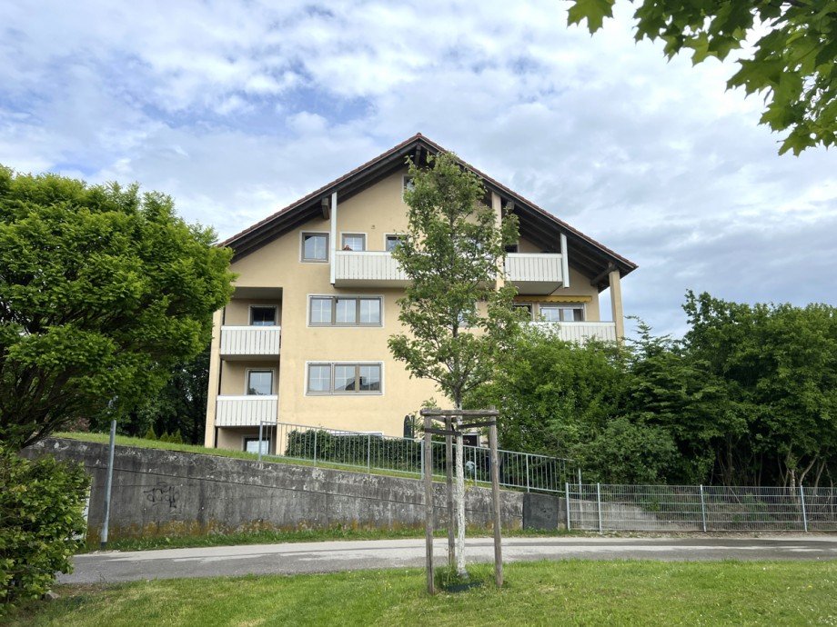 Westansicht Etagenwohnung Kaufbeuren