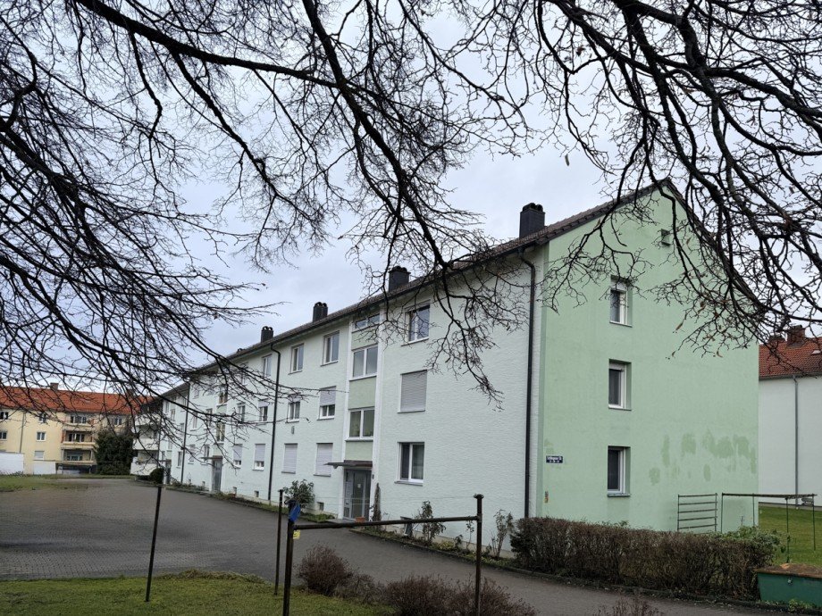 Eingangsseite Etagenwohnung Kaufbeuren