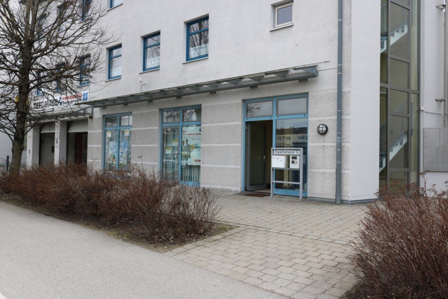 Eingang Ladenlokal Kaufbeuren