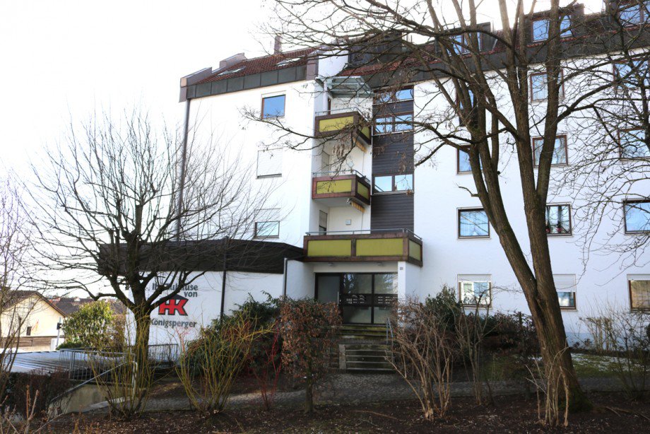 Eingangsseite Etagenwohnung Kaufbeuren