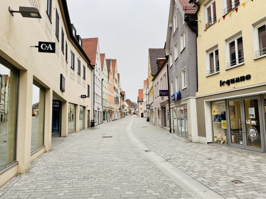 Fu�g�ngerzohne Einzelhandel Kaufbeuren